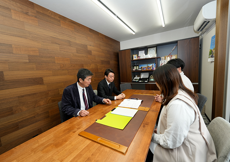 川崎の司法書士 溝淵司法綜合事務所 応接室